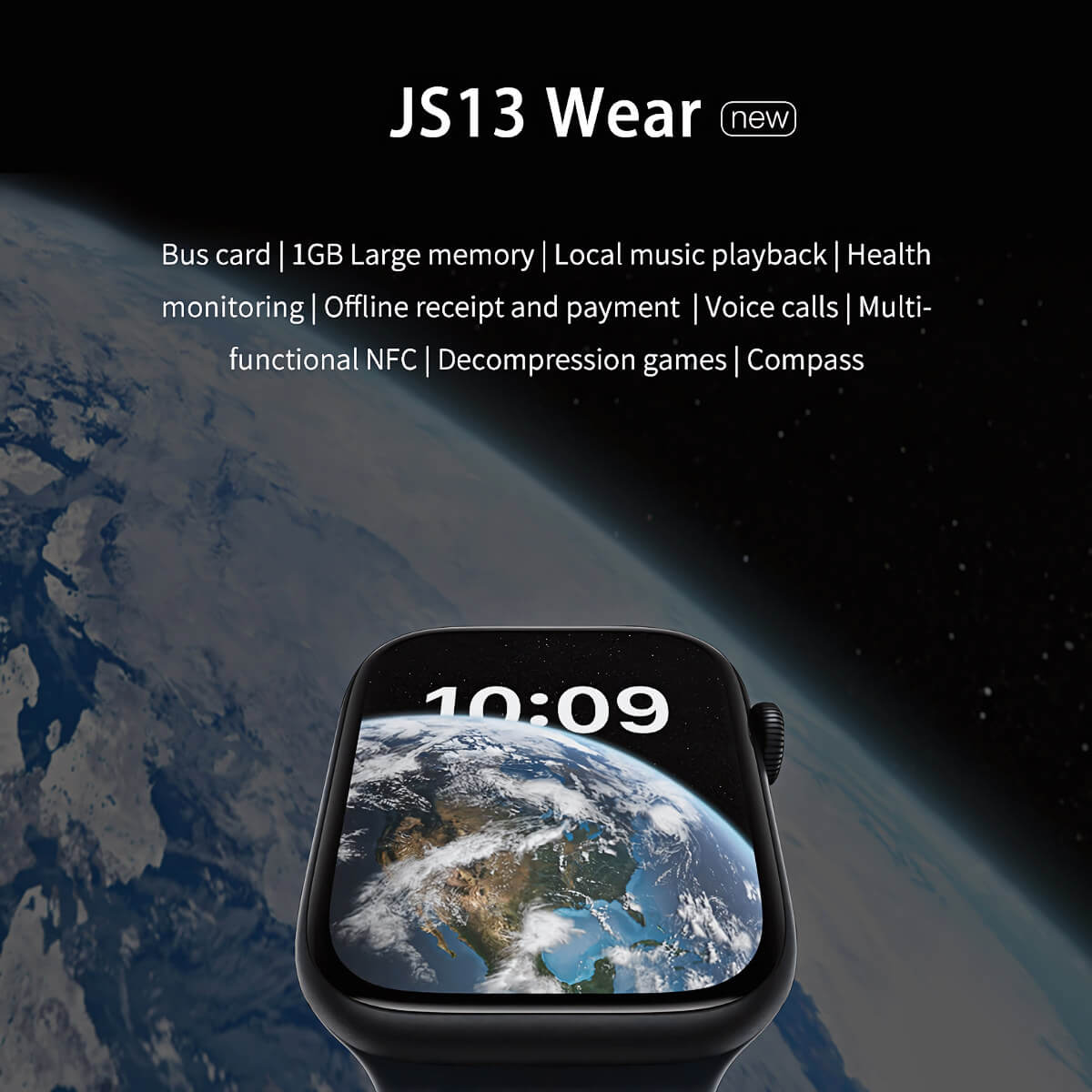 JS13 Wear Smart Watch - Hugmie