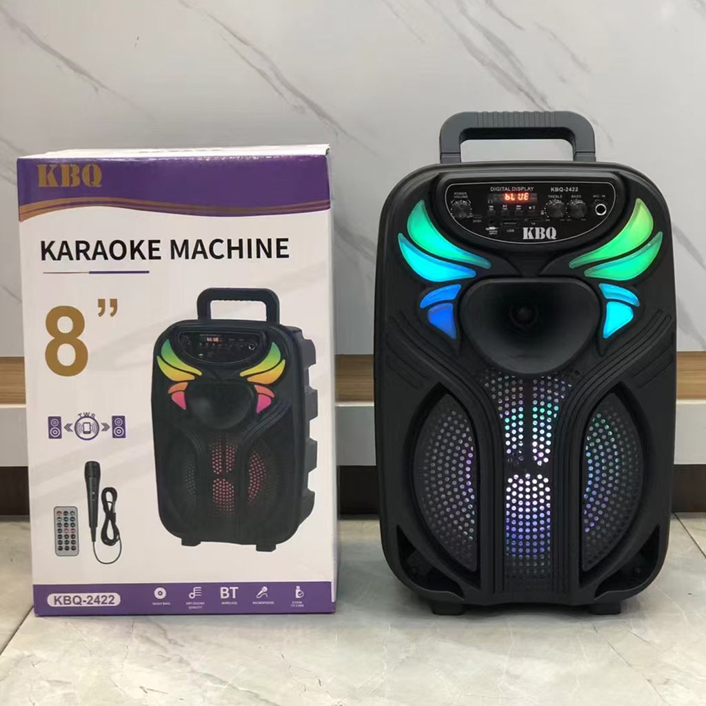 KBQ-2422 Outdoor Bluetooth Karaoke Speaker with Mic - Hugmie