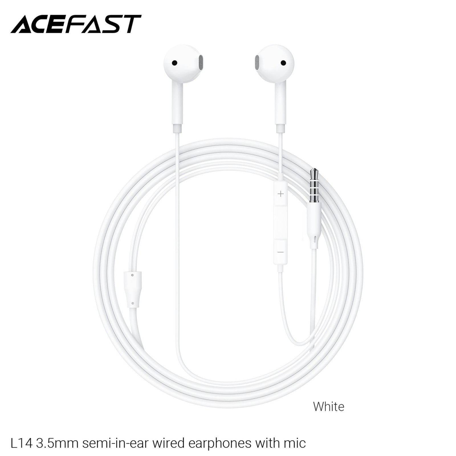 ACEFAST L14 3.5mm Semi-in-ear Wired Earphones with Mic