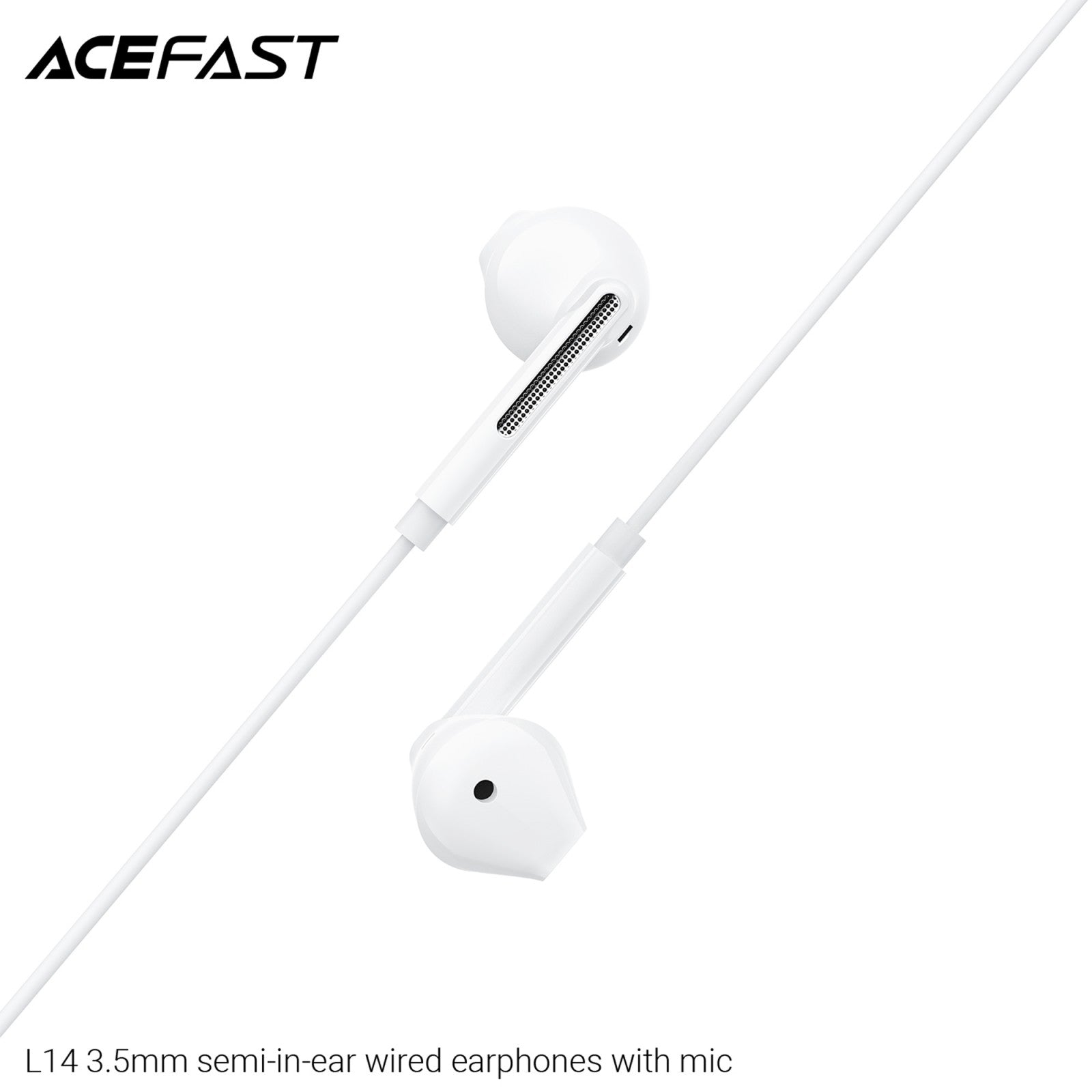 ACEFAST L14 3.5mm Semi-in-ear Wired Earphones with Mic