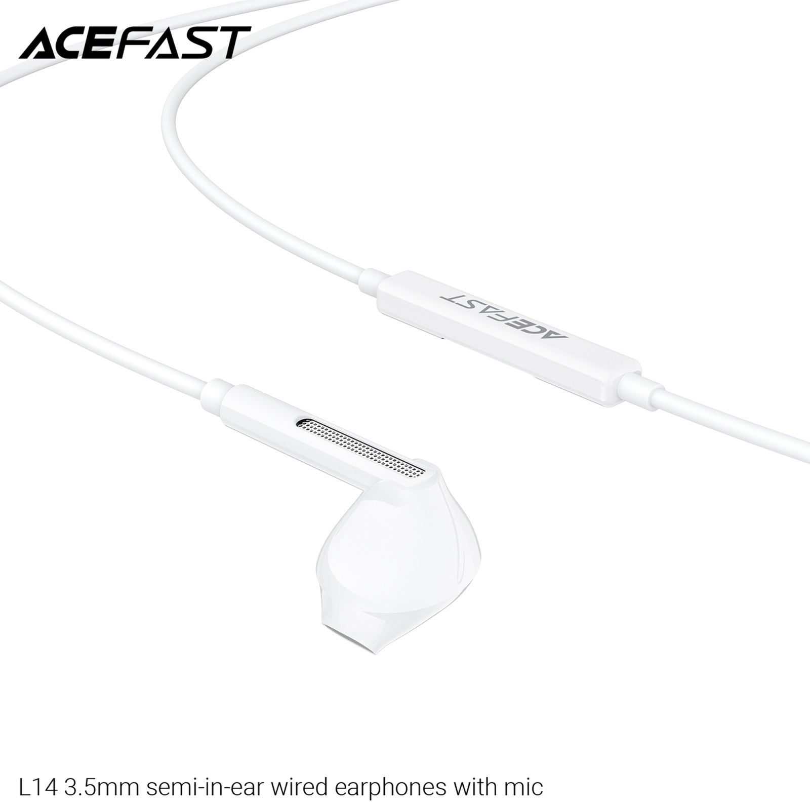 ACEFAST L14 3.5mm Semi-in-ear Wired Earphones with Mic