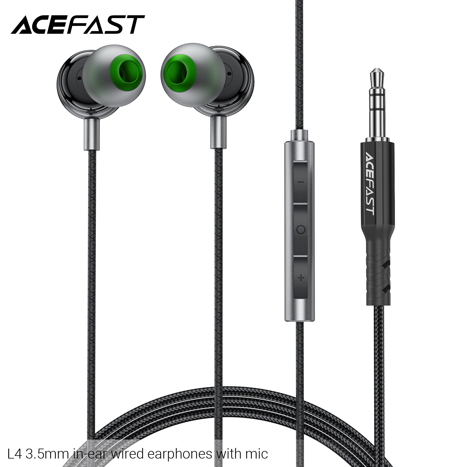 ACEFAST L4 3.5mm In-Ear Wired Earphones with Mic