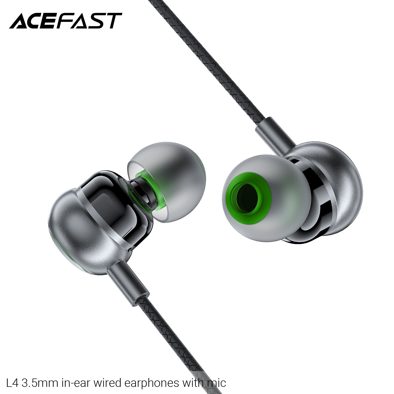 ACEFAST L4 3.5mm In-Ear Wired Earphones with Mic