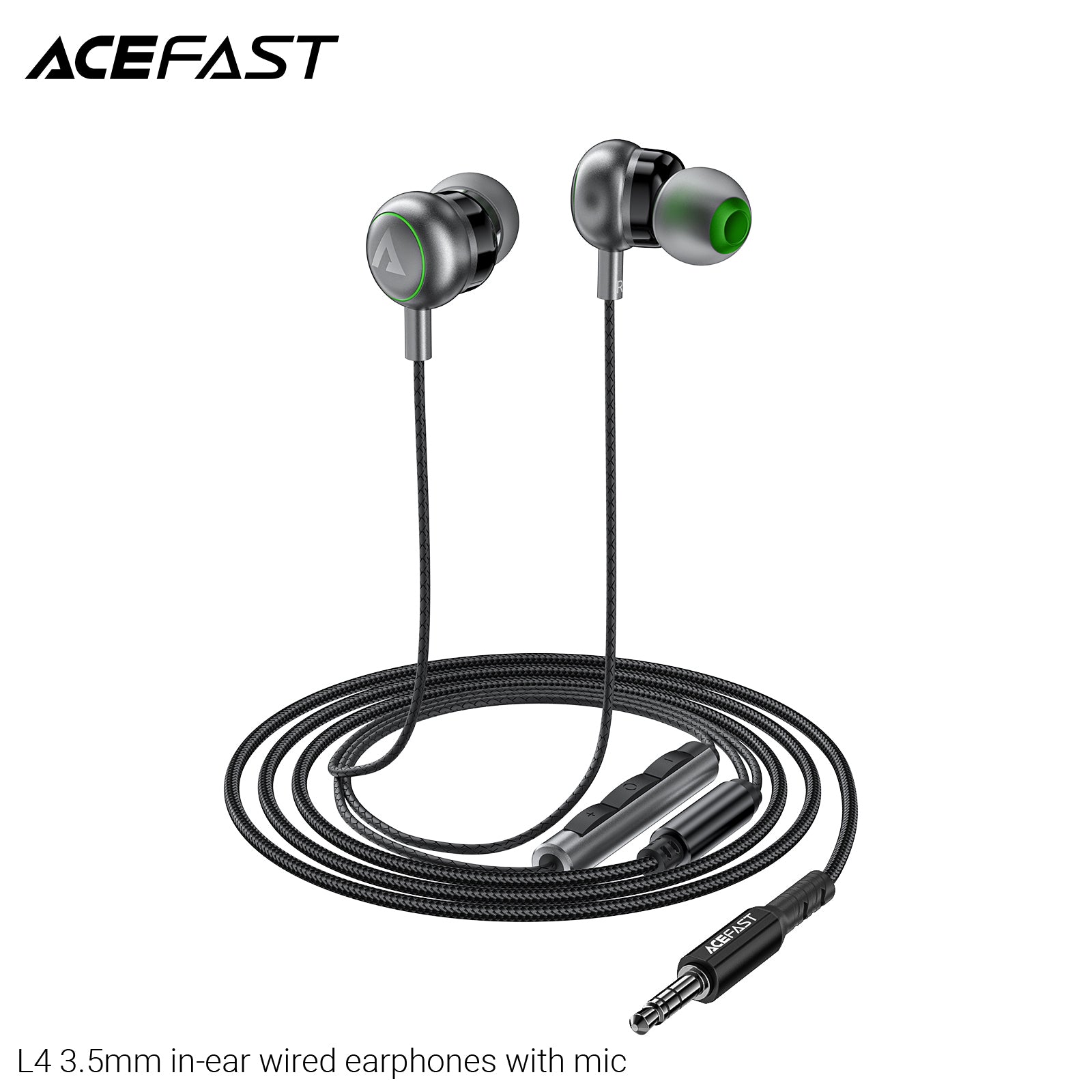 ACEFAST L4 3.5mm In-Ear Wired Earphones with Mic