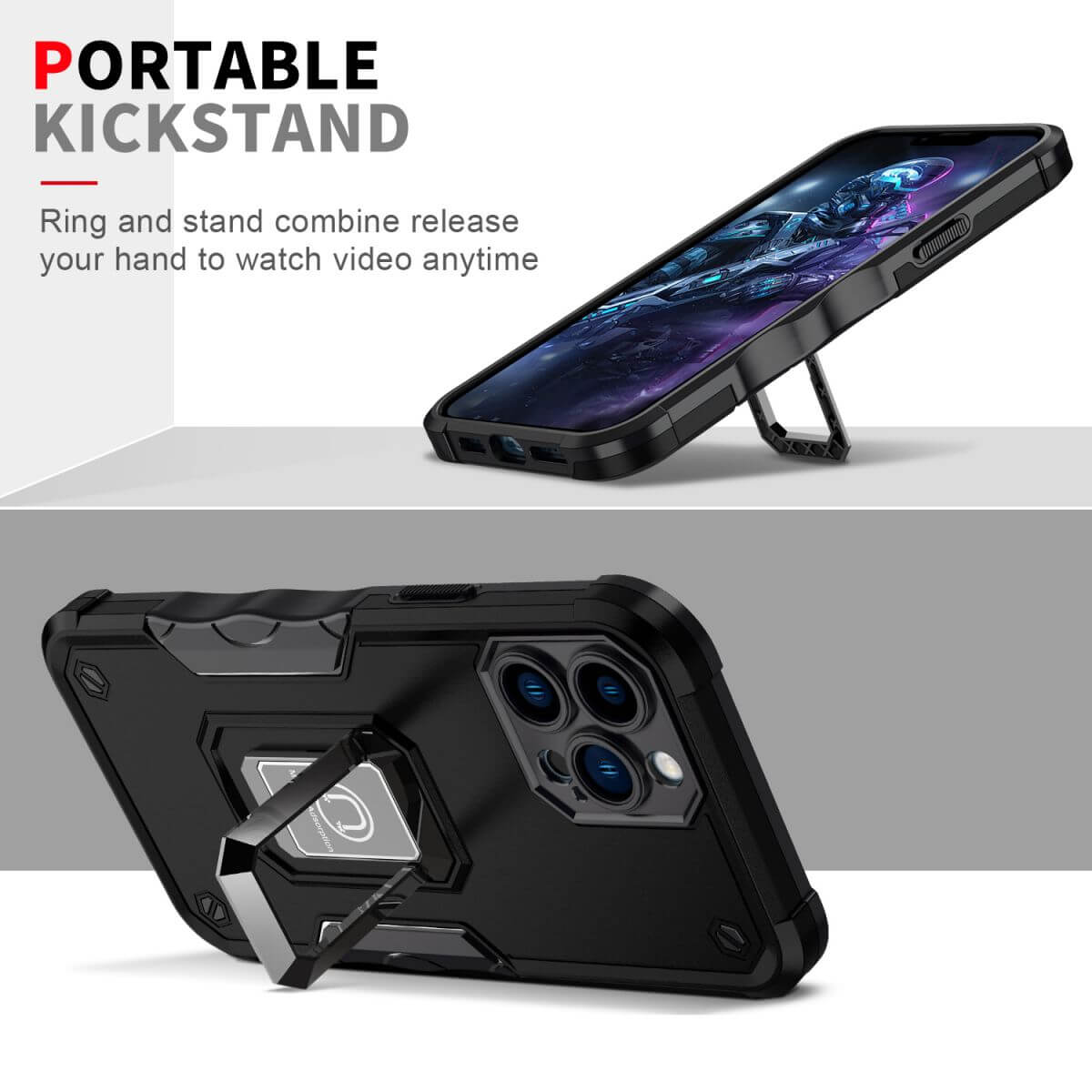 Pop Stand Series iPhone XS Max Magnetic Stand Case