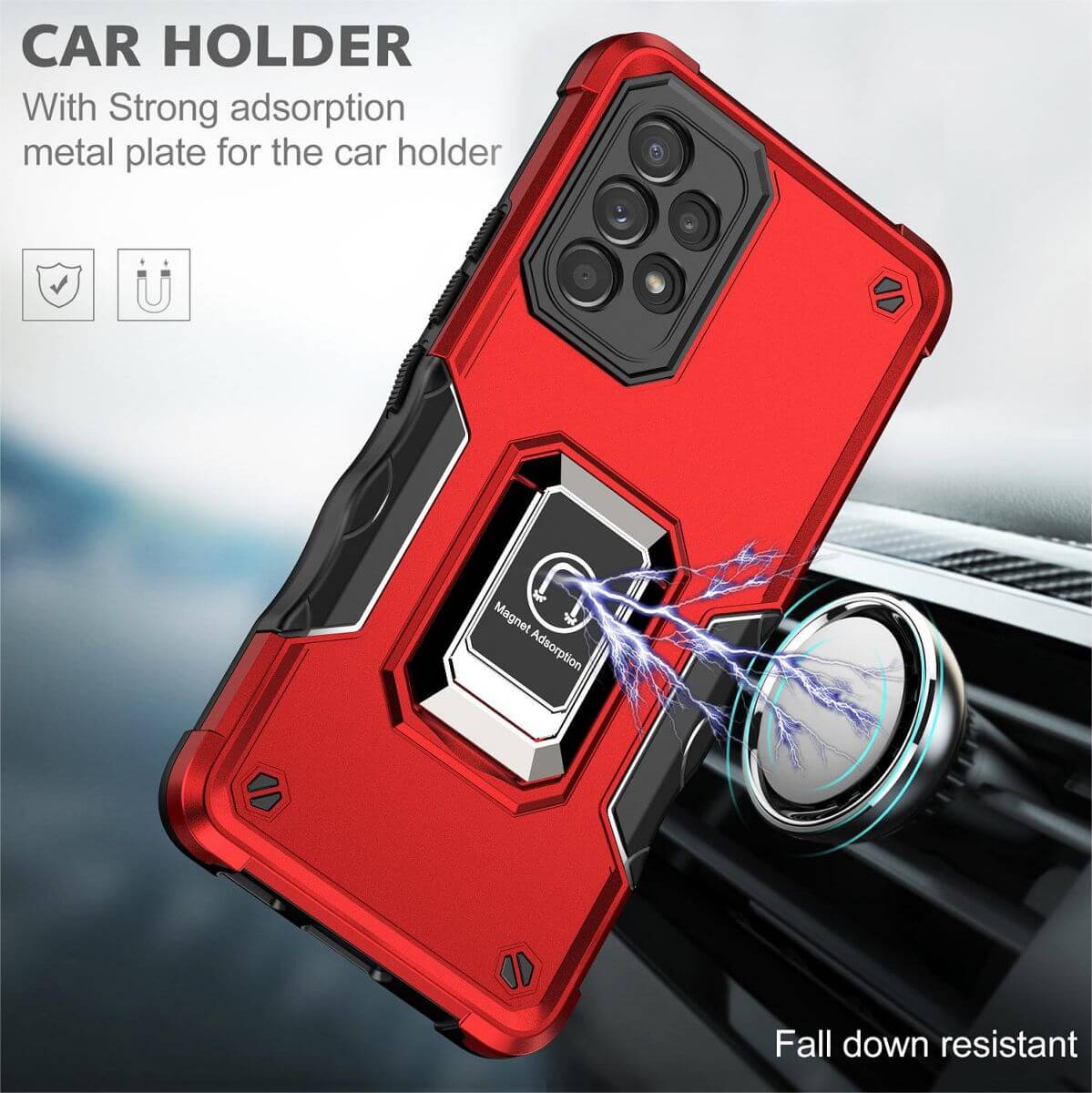 Pop Stand Series Samsung A52 5G Magnetic Stand Case