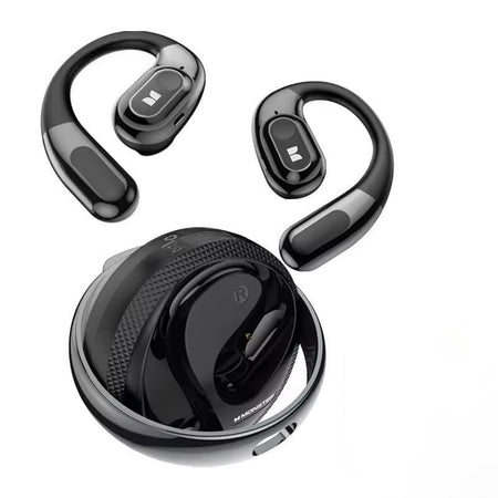 MONSTER AC330 Open Ear Bluetooth Earphones Black - Hugmie