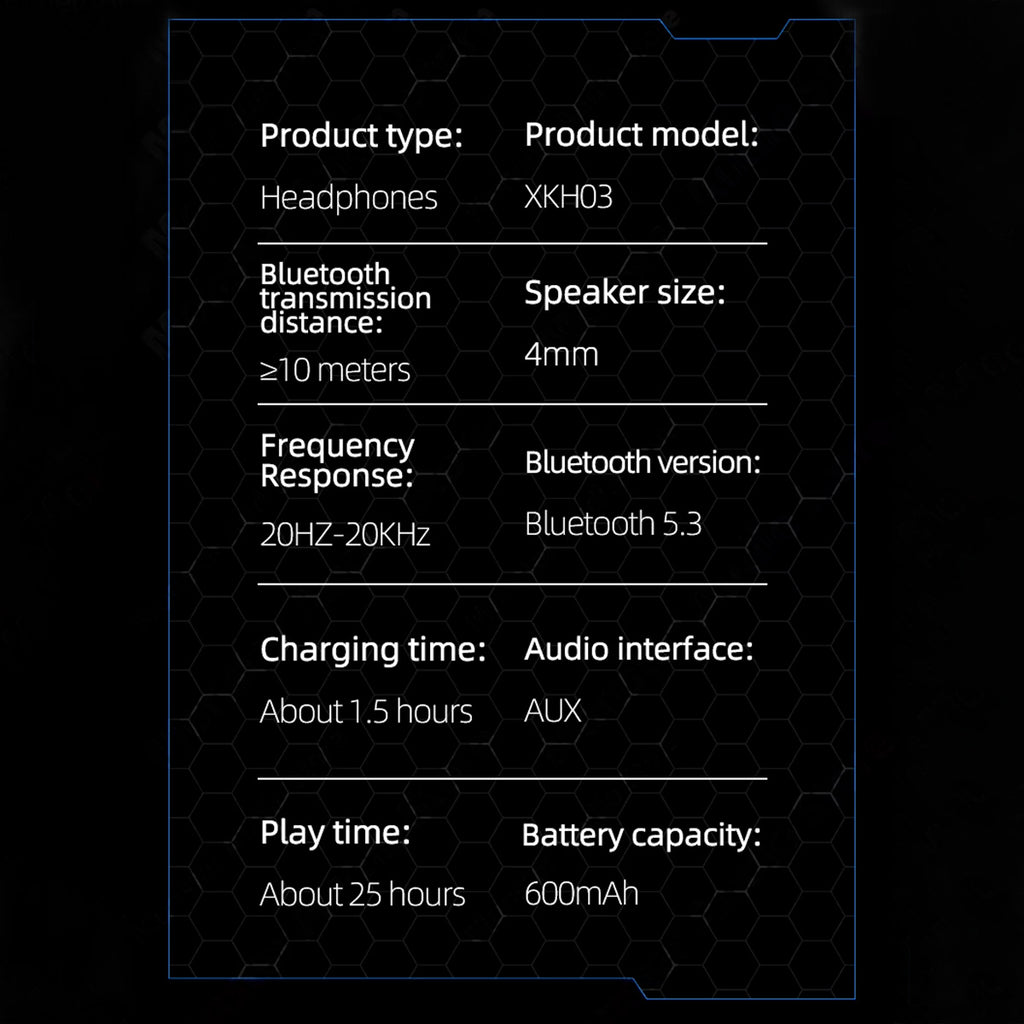 MONSTER XKH03 ANC Bluetooth Wireless Headphones with Mic - Hugmie