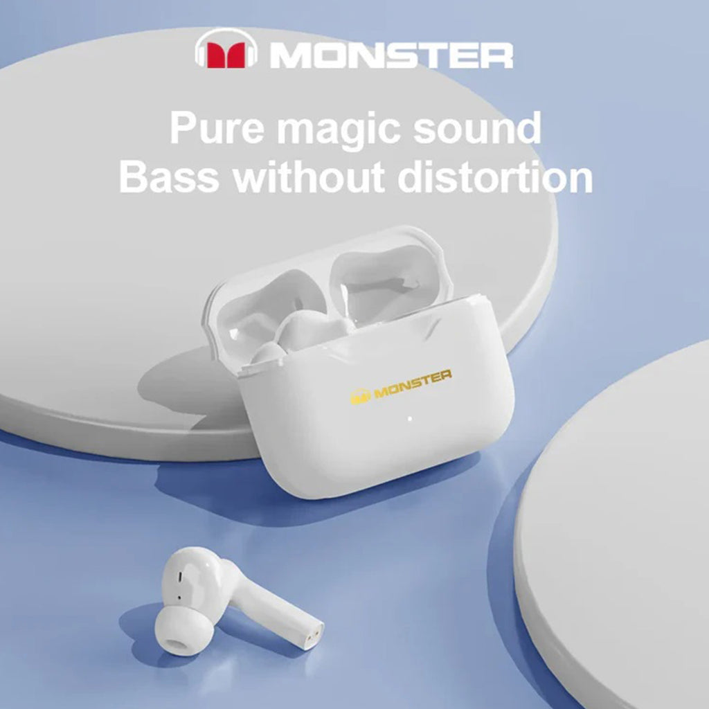 MONSTER XKT02 TWS Wireless Bluetooth Earphones - Hugmie