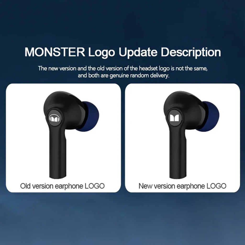 MONSTER XKT02 TWS Wireless Bluetooth Earphones - Hugmie