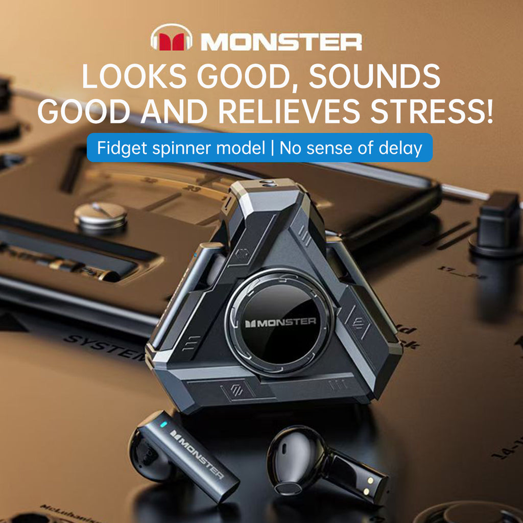 MONSTER XKT22 Bluetooth Wireless Earphones - Hugmie