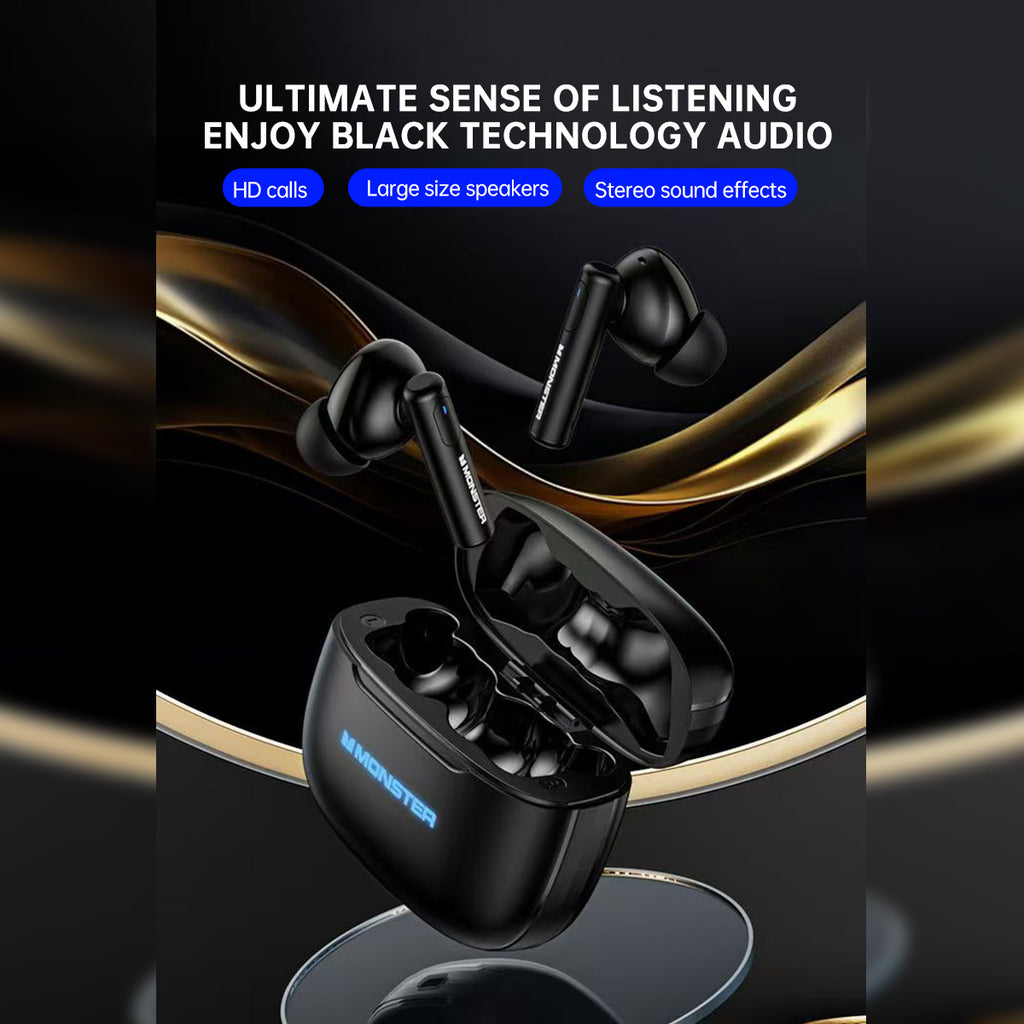 MONSTER XKT26 Bluetooth Wireless Earphones - Hugmie