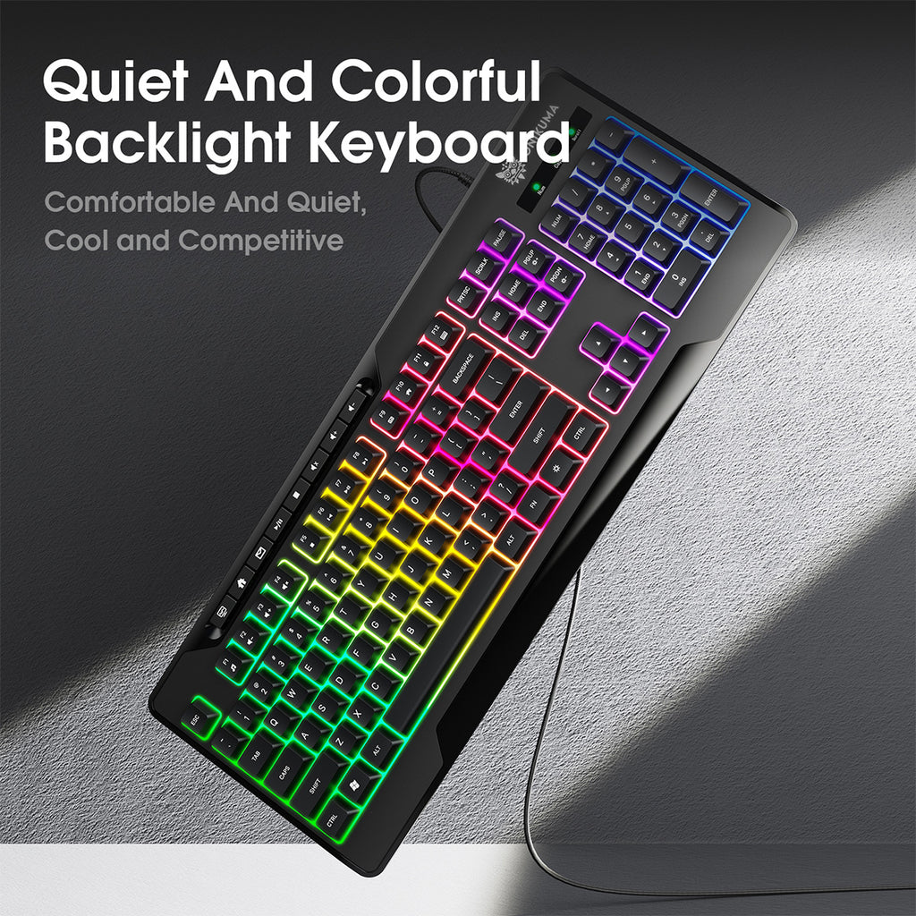 ONIKUMA G32 Wired Gaming Keyboard - Hugmie