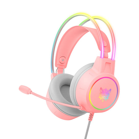 ONIKUMA X15 Pro RGB Double-Head Beam Wired Gaming Headset - Hugmie