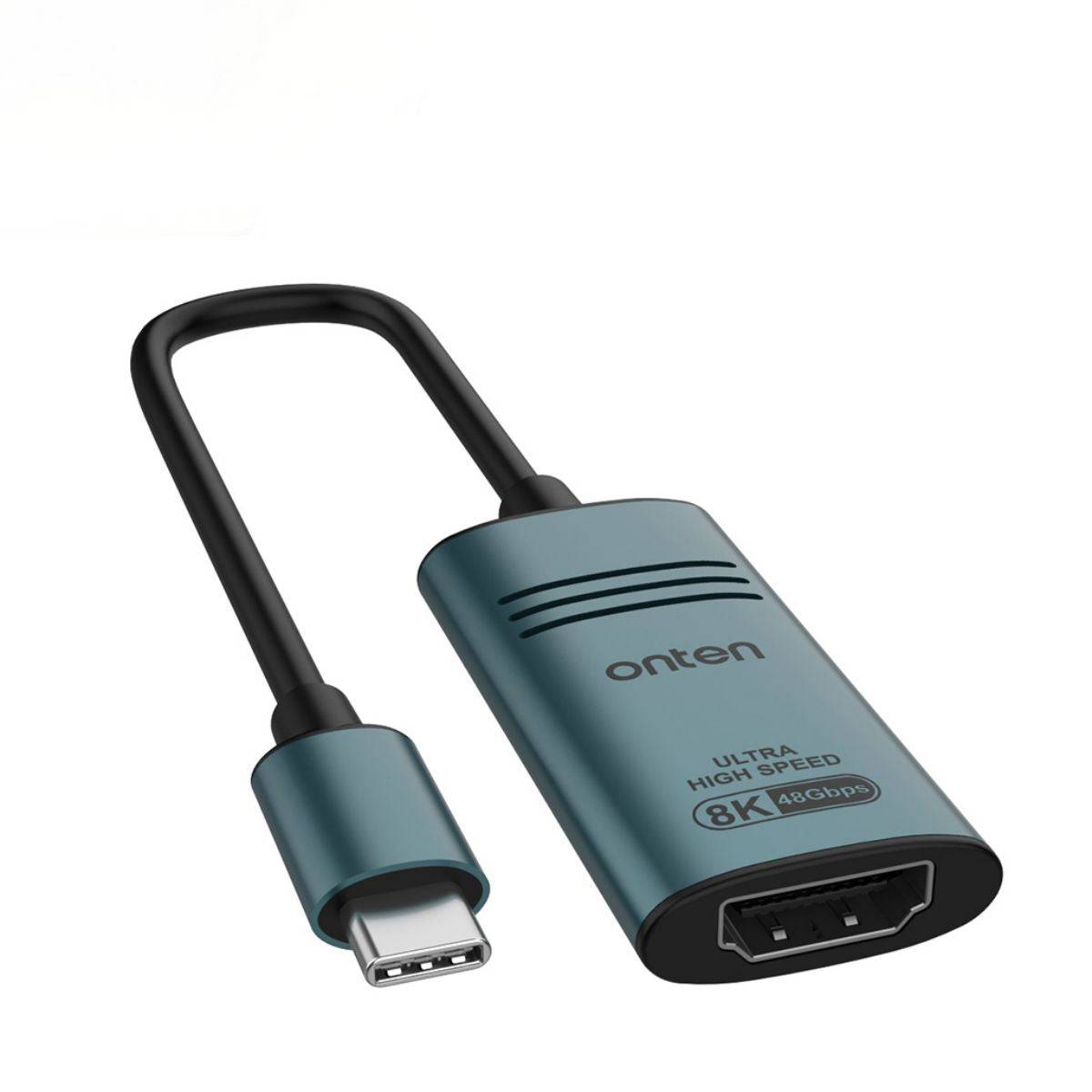 Onten UC981 USB-C to HDMI Adapter with 8K 30Hz support, compact design, and high-speed performance. Ideal for MacBook Pro, Dell XPS, and more.