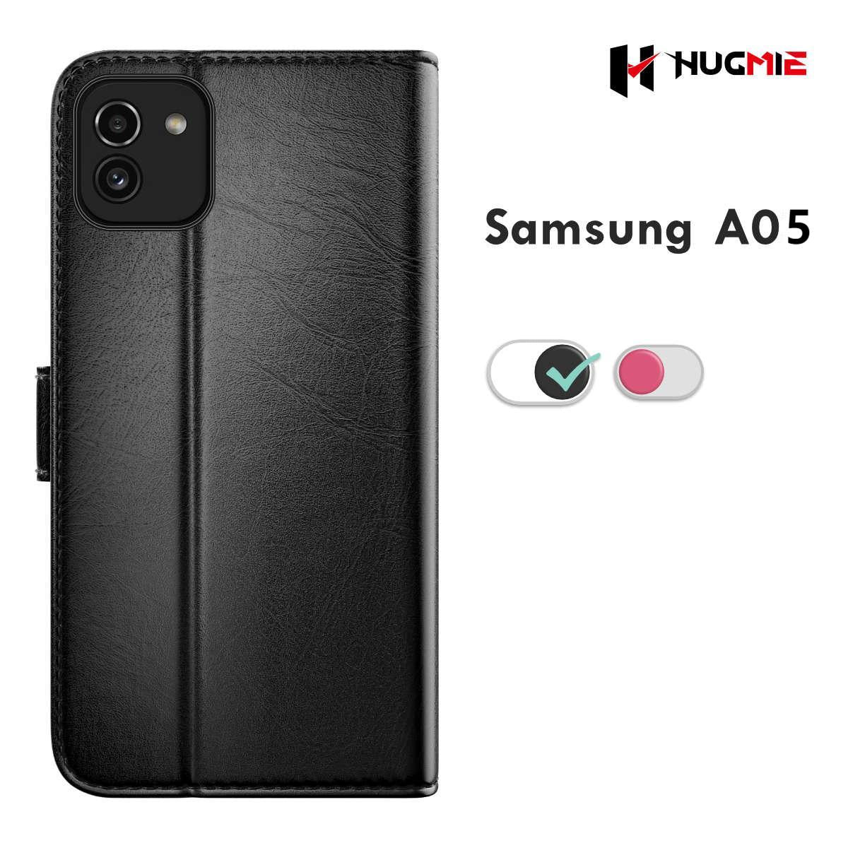 Samsung A05 Leather Case Classic Series Folio - Hugmie