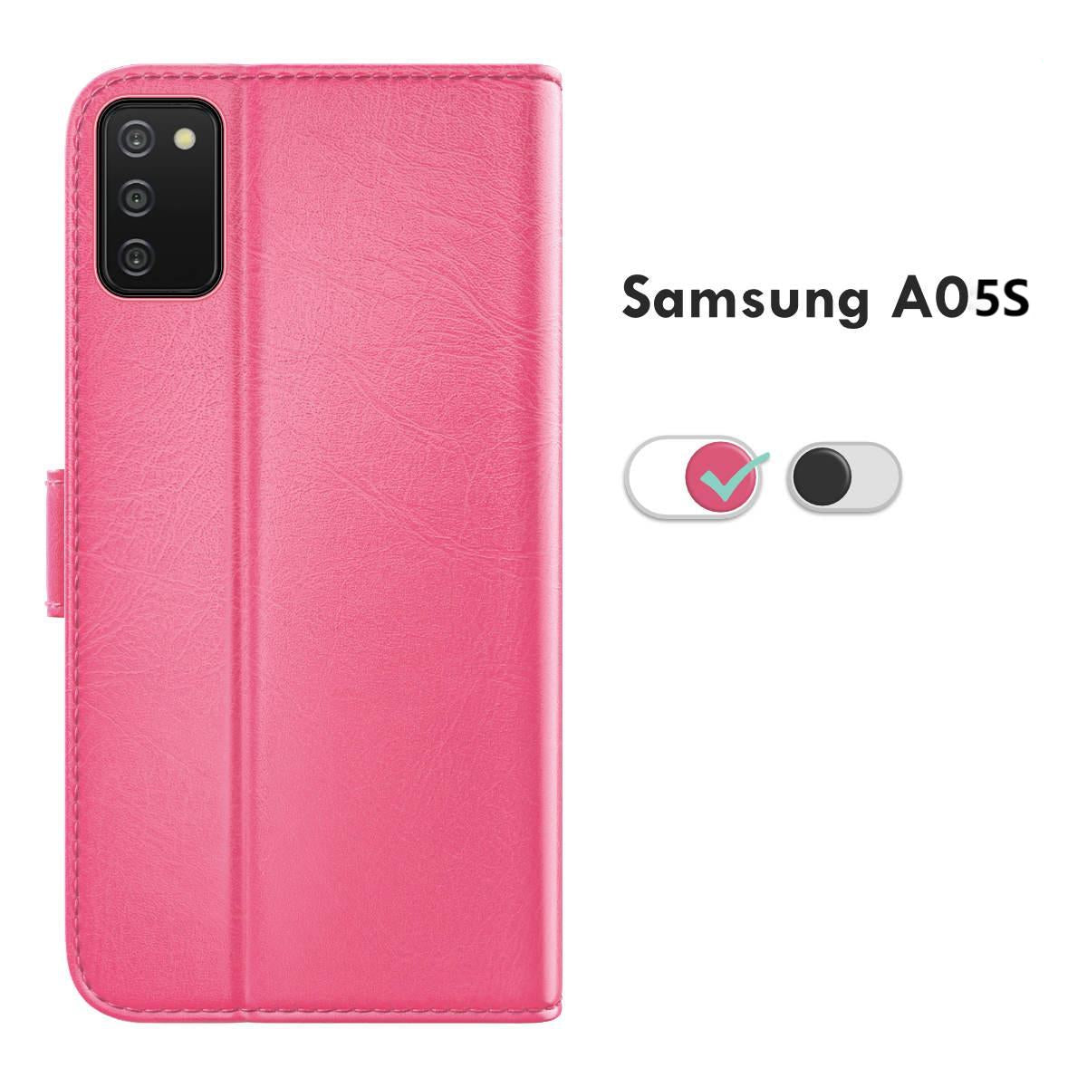 Samsung A05S Leather Case Classic Series Folio - Hugmie