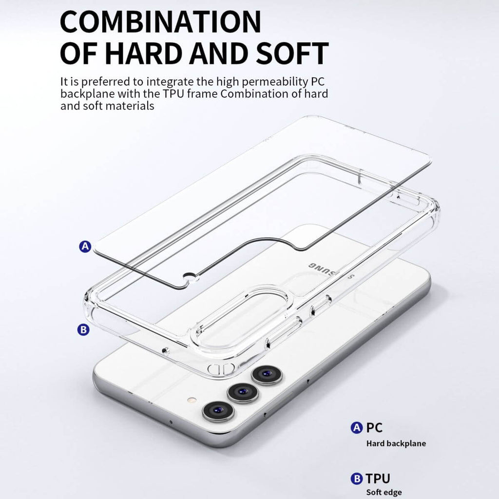 Samsung A03 Core Clear Phone Case Be Rugged-Hugmie