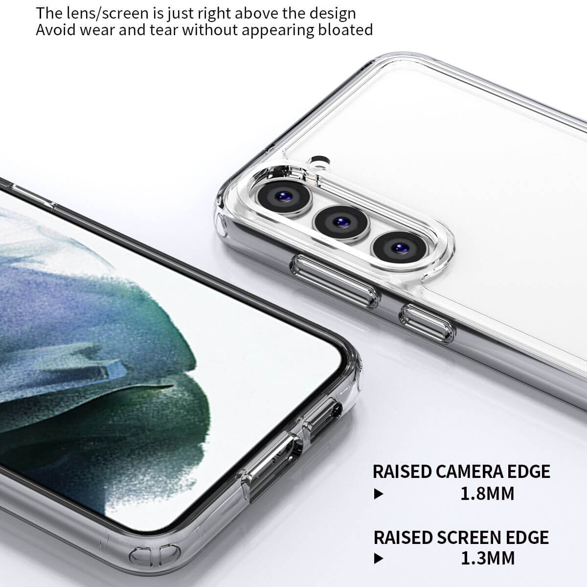 Samsung 20 FE Clear Phone Case Be Rugged-Hugmie