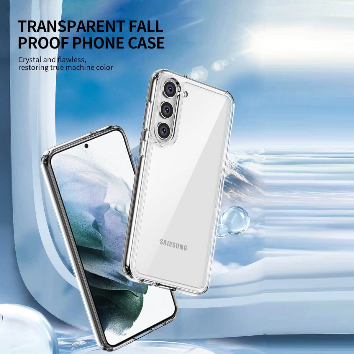 Samsung A03 Core Clear Phone Case Be Rugged-Hugmie