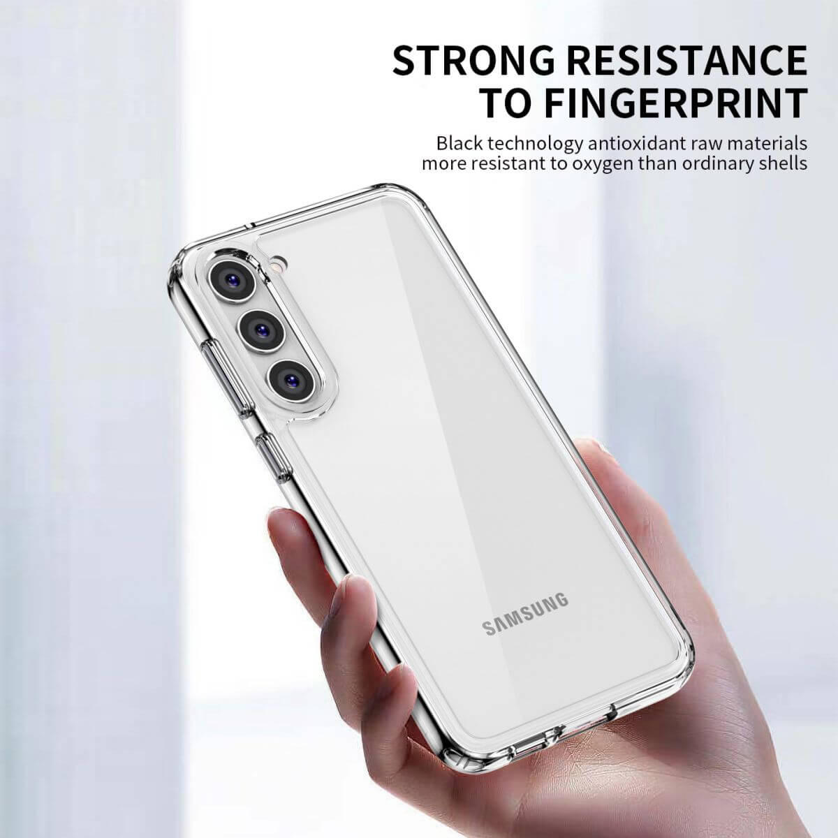 Samsung S23 Ultra Clear Phone Case Be Rugged-Hugmie