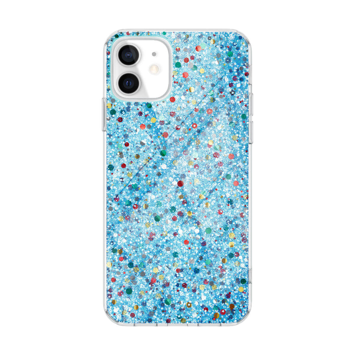 Starlight Series Glitter iPhone 11 Case-Blue-Hugmie