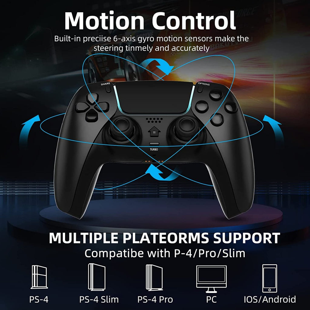 T28 Dual Shock PS4 Wireless Controller - Hugmie