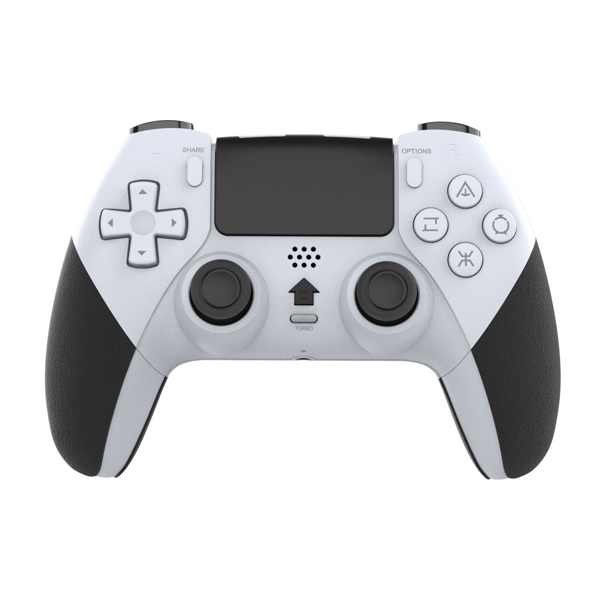 Shop the Best T29 PS4 Wireless Controller at Hugmie. Sleek white and black design with responsive buttons and wireless freedom for immersive gameplay.