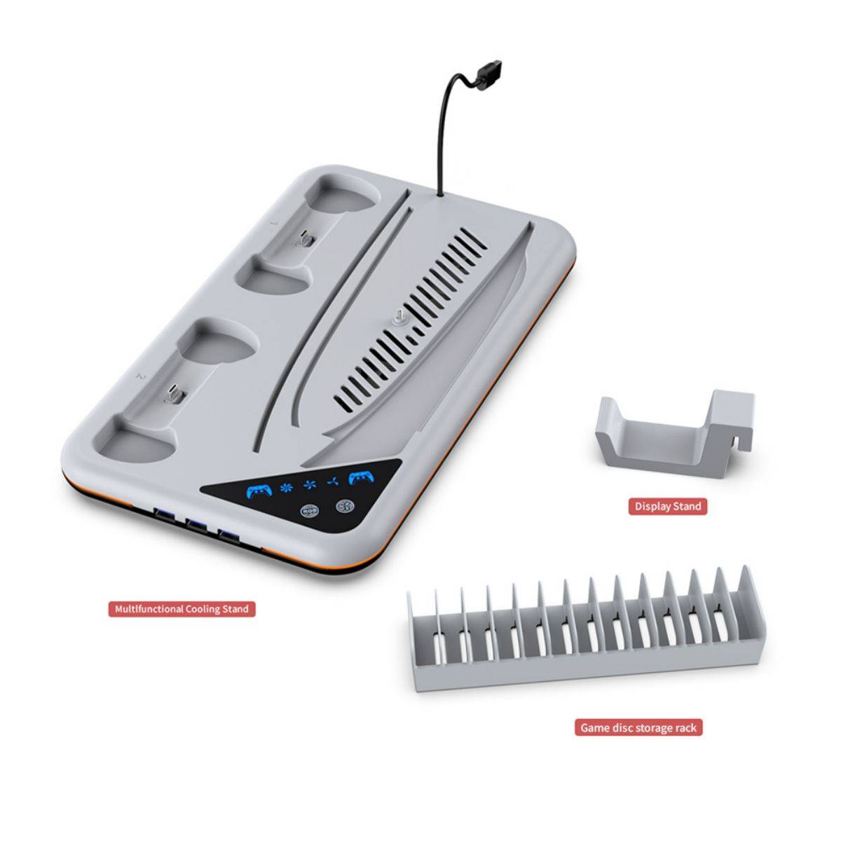 TP5-3570 PS5 Multifunctional Cooling Stand | Hugmie