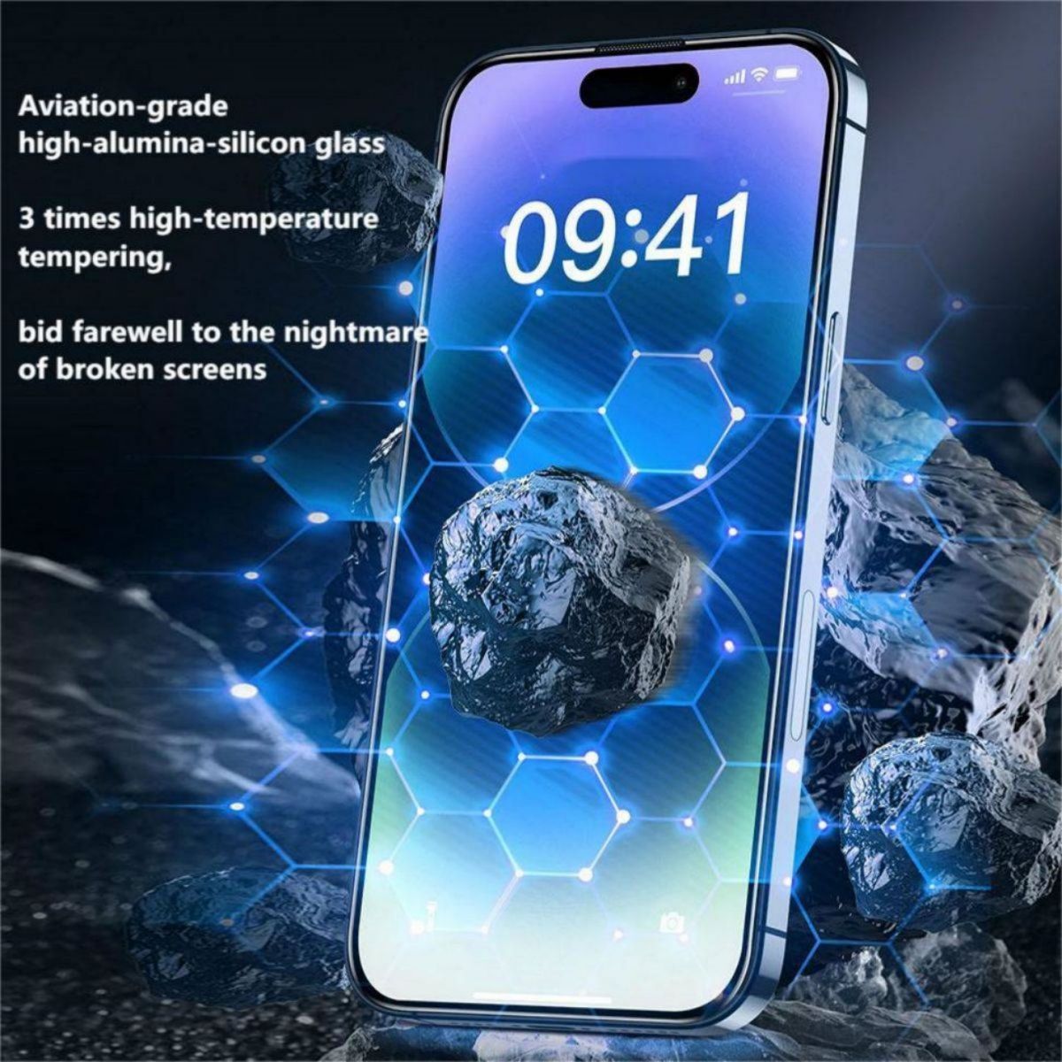 WEKOME 9D Gurved Privacy Tempered Glass Screen Protector WTP-082 - Hugmie