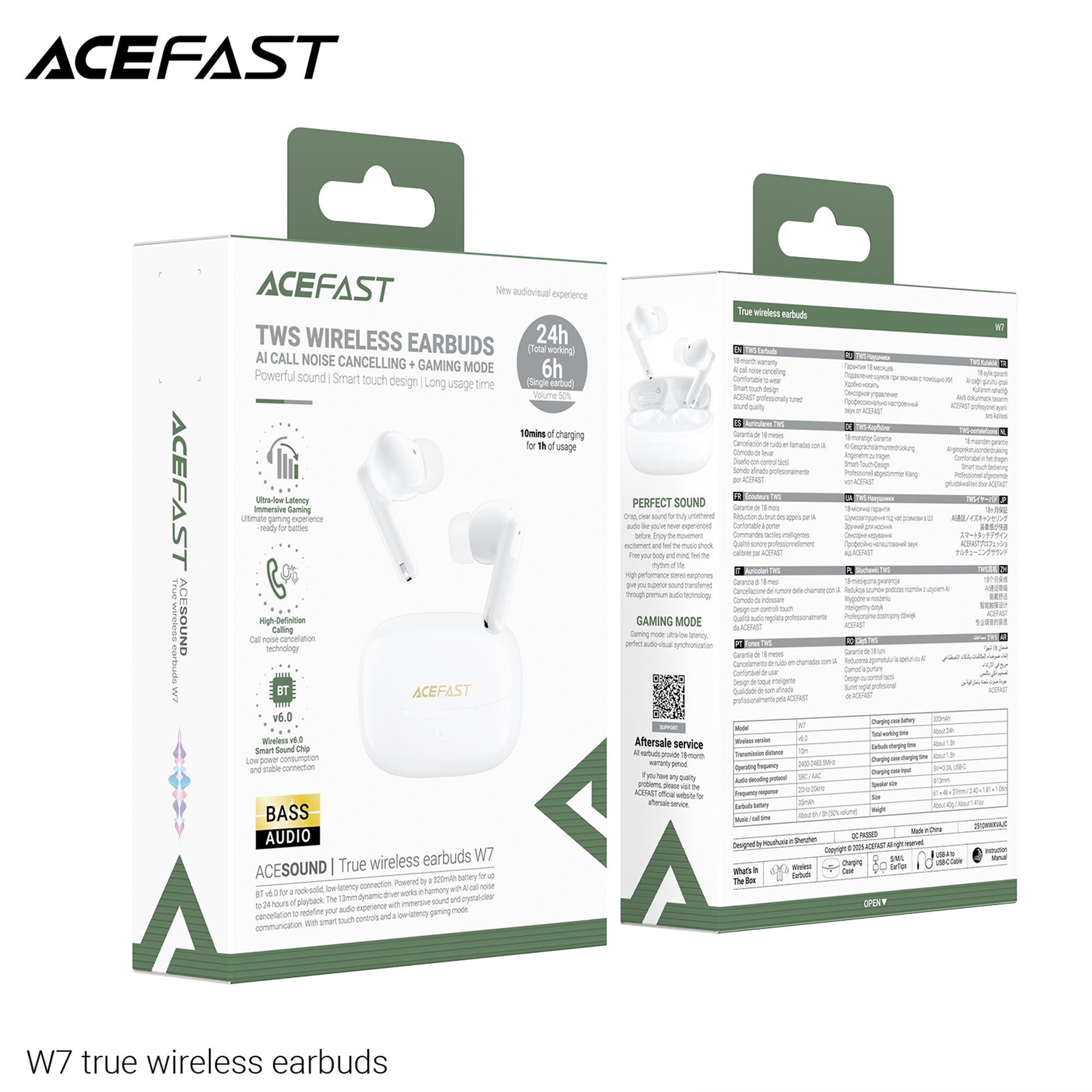 ACEFAST W7 True Wireless Earbuds