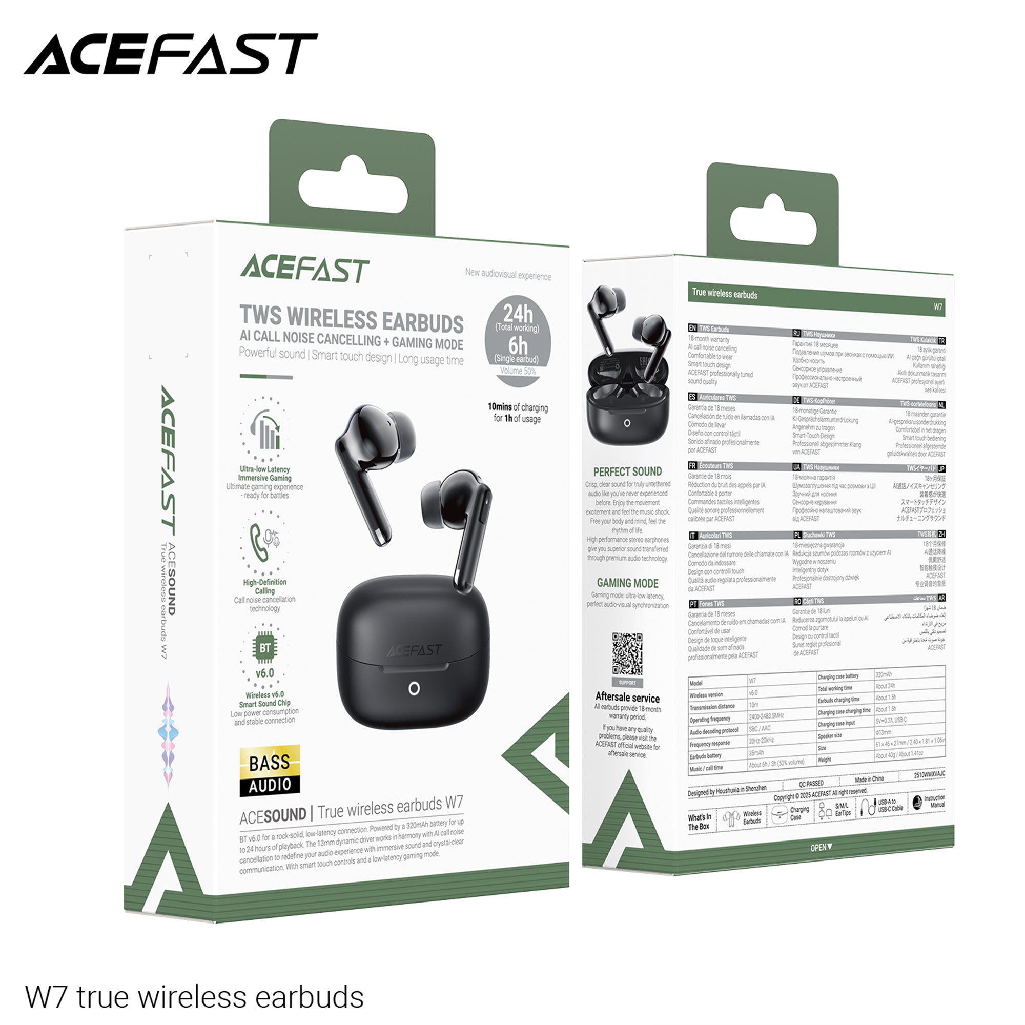 ACEFAST W7 True Wireless Earbuds