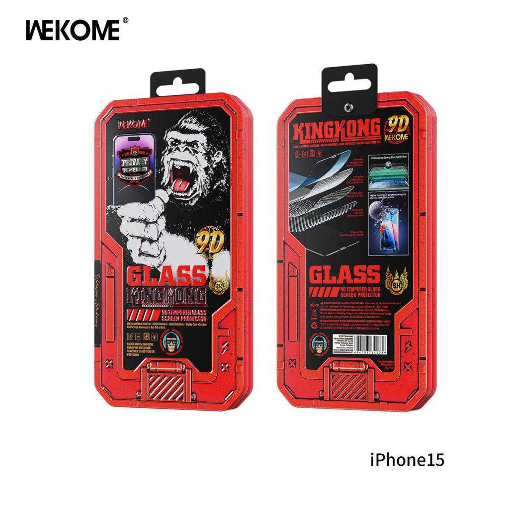 WEKOME 9D Gurved Privacy Tempered Glass Screen Protector WTP-082 - Hugmie