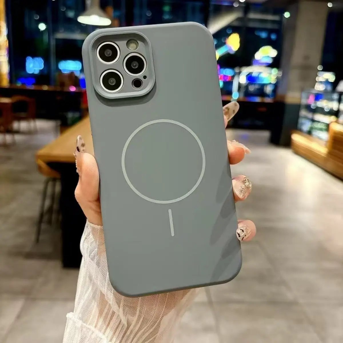 PureMag Series Samsung Silicone Magnetic Case